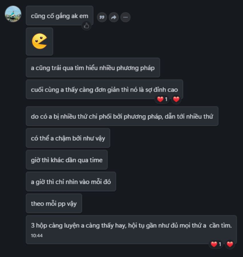 Phản hồi về sự rõ ràng khi giao dịch
